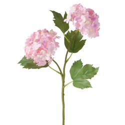Hortensie artificială pe tulpină, 35 cm