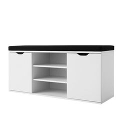 Dulap pentru pantofi cu loc de șezut PORTA, 103 x 30 x 46 cm