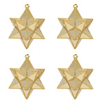 Stele spațiale din plastic, 4 buc, Ø 7,5 cm