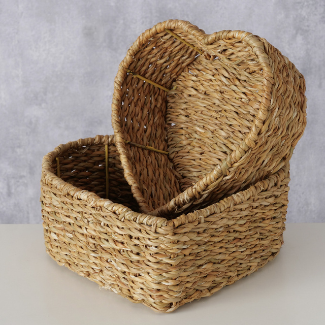 Cosuri decorative in forma de inima LOVE, 2 buc.