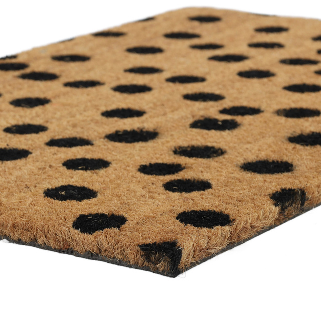 Preș din fibră de cocos cu model, 59 x 39 cm