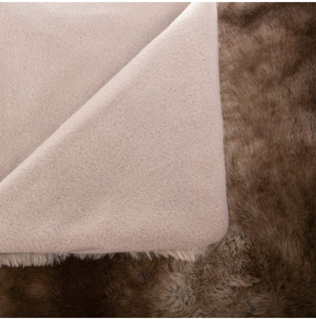 Cuvertură de pat din imitație de blană GRIZZLI, 120 x 160 cm