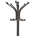 Cuier pentru haine, 182 cm, metal, negru