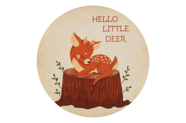 Pătură de lână cu o mascota, 75 x 100 cm