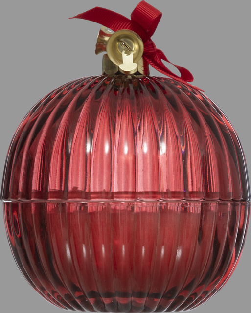 Lumanare in glob de sticla, Ø 11 cm