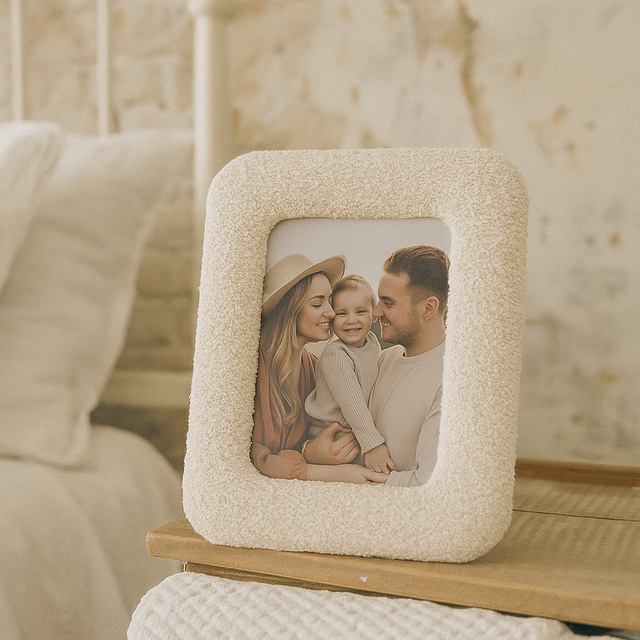 Ramă foto boucle TOD, 20 x 25 cm