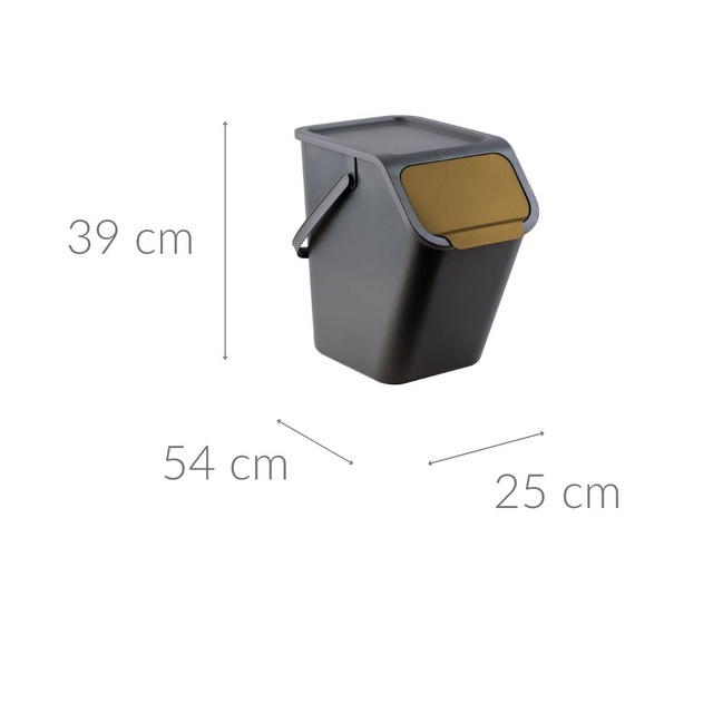 Recipient pentru separarea deșeurilor 25l, BINI