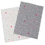 Prosoape de bucătărie cu model mic ANELLA, 50 x 70 cm, 2 buc.