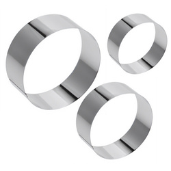 Set inele de copt, 3 buc.