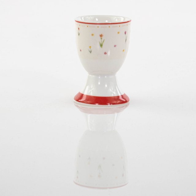 Suport pentru ou Blumi, model cu flori, Ø 5 cm