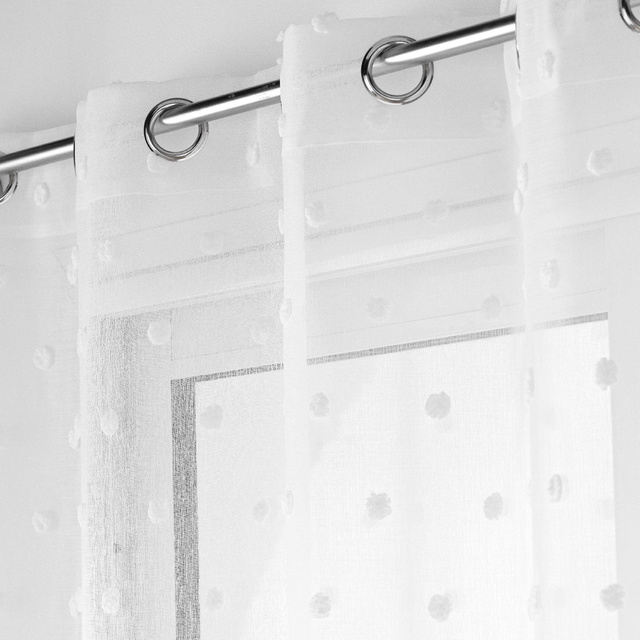 Perdeaua fereastra cu pompoane, 140 x 240 cm, POMPINOU