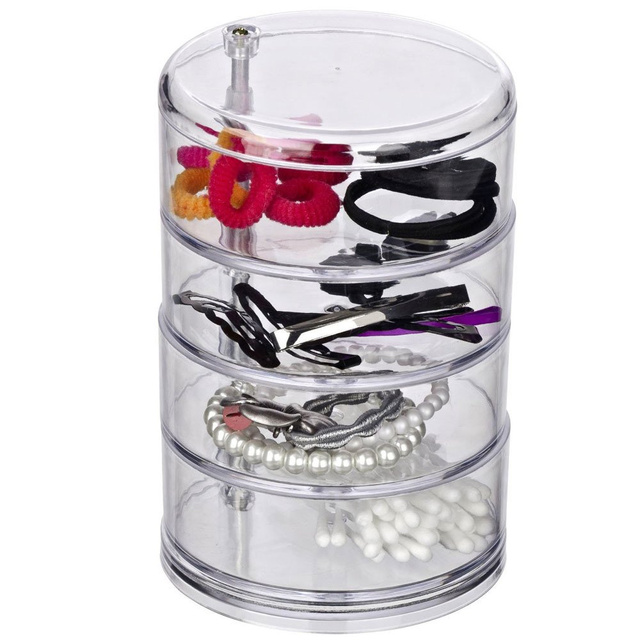 Cutie, recipient pentru cosmetice, bijuterii, mărunțișuri - 4 niveluri, WENKO