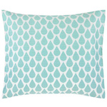 Husă decorativă pentru pernă din bumbac satinat de culoare turcoaz, 40 x 40 cm, Esprit