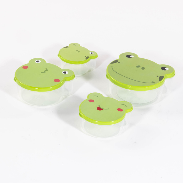 Set cutii cu motiv animal, 4 piese de diferite dimensiuni