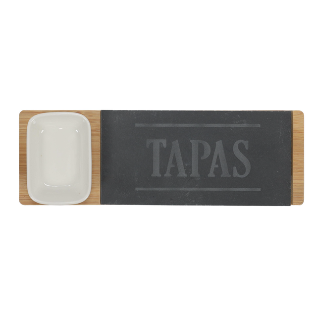 Set pentru servirea gustărilor pe tavă, 30 x 10 cm