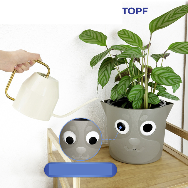 Ghiveci cu indicator de apa, Ø 18 cm