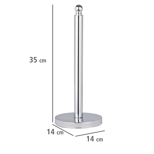 Suport pentru hârtie igienică VITERBO - oțel inoxidabil, WENKO