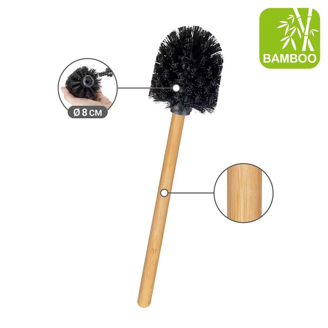 Suport hârtie igienică și perie WC RIVALTA, 3în1