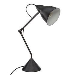 Lampa de birou AUDE, metal, 62 cm, negru