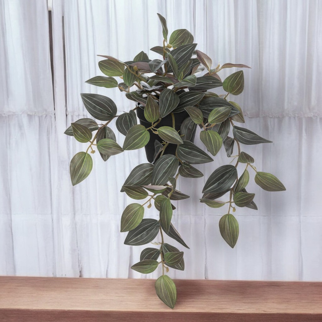 Floare artificial în ghiveci, înălțime 45 cm