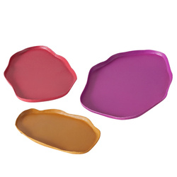 Set 3 tavi decorative Esana, multicolor