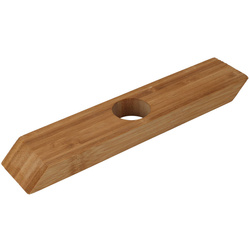 Suport de lemn pentru vin, pentru o sticla, 25 x 5 x 2 cm