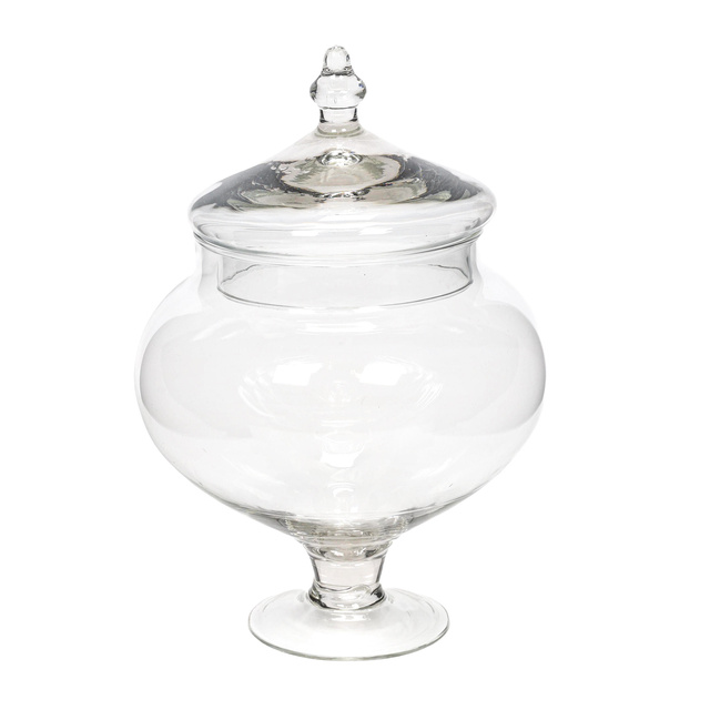 Borcan din sticlă pentru prăjituri RINO