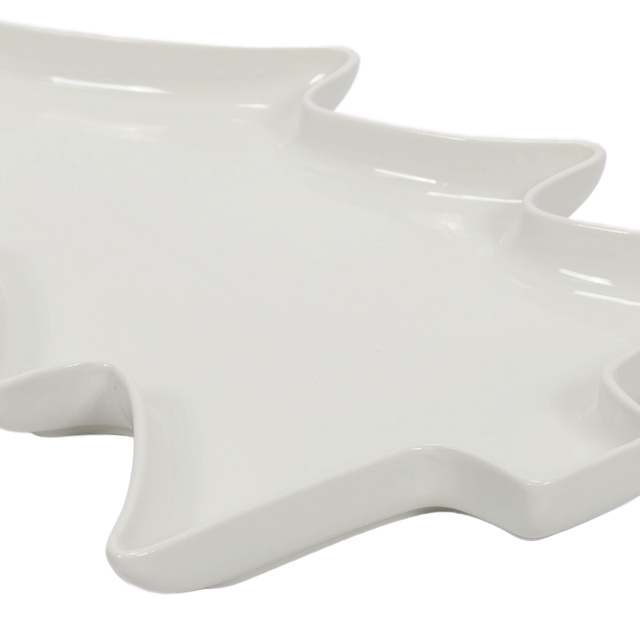 Platou pentru aperitive în formă de brad, 34 x 27 cm