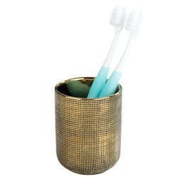 Pahar de periuță de dinți RIVARA, auriu, WENKO