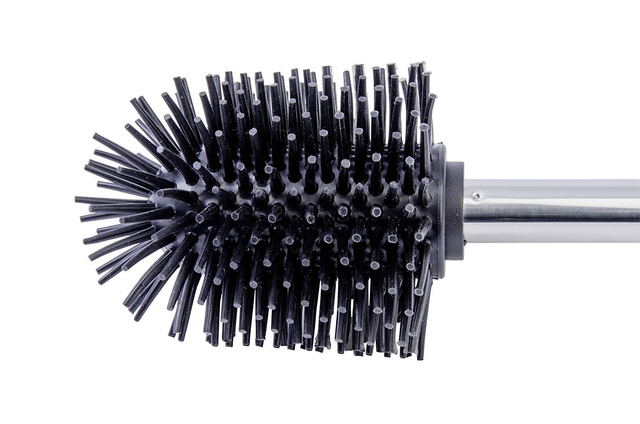 Perie de toaletă auto-curățată din silicon ⌀ 7,5 cm, WENKO