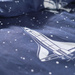 Lenjerie de pat pentru copii astronaut COSMIC, 100% bumbac, 140 x 200 cm