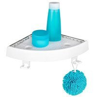 Raft baie cu montare pe colt, Alb, Allstar