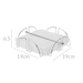Suport pentru servetele, 19 x 19 x 6,5 cm