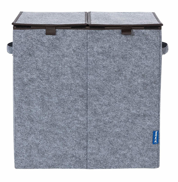 Coș de rufe 2 compartimente DUO, 82 L, WENKO