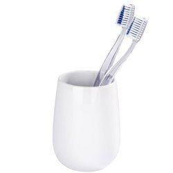 Recipient pentru periuțe de dinți MALTA WHITE, WENKO, alb
