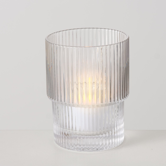 Pahar RIFFO nervurat, 180 ml