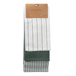 Lavete bucatarie din bumbac, 3 buc, 70 x 45 cm