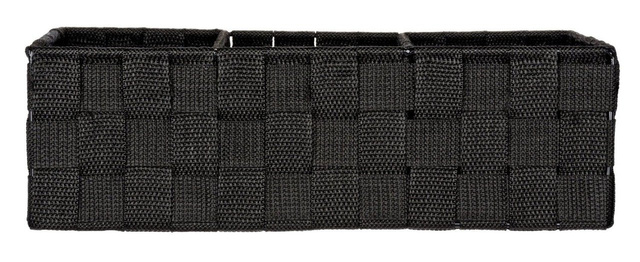 Organizer ADRIA BLACK - recipient de baie, WENKO, negru