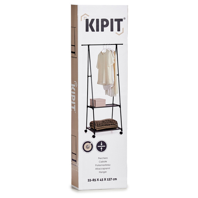 Umerașe de plastic pentru dulap PLASTI, 3 bucăți