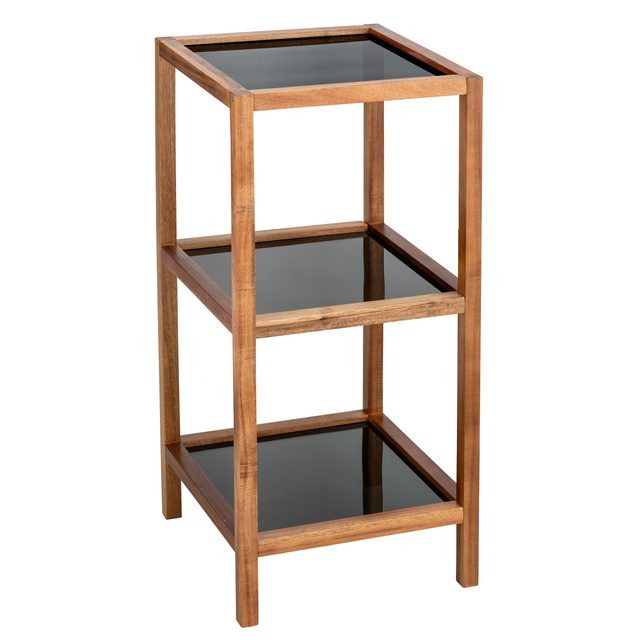 Raft cu 3 niveluri din lemn de salcam FONDI