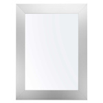 Oglindă de perete în ramă de lemn, 38 x 48 cm