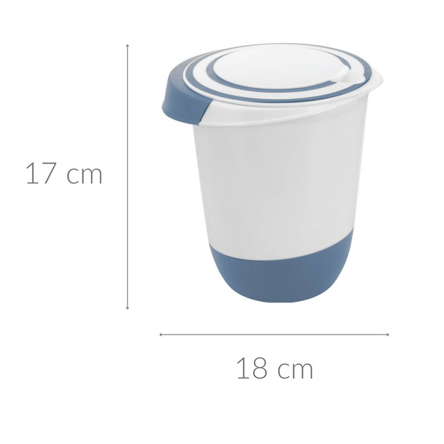 Recipient pentru aluat cu capac