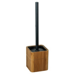 Perie de toaleta cu recipient din bambus dur SERRO