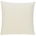 Pernă decorativă 45 x 45 cm, albă