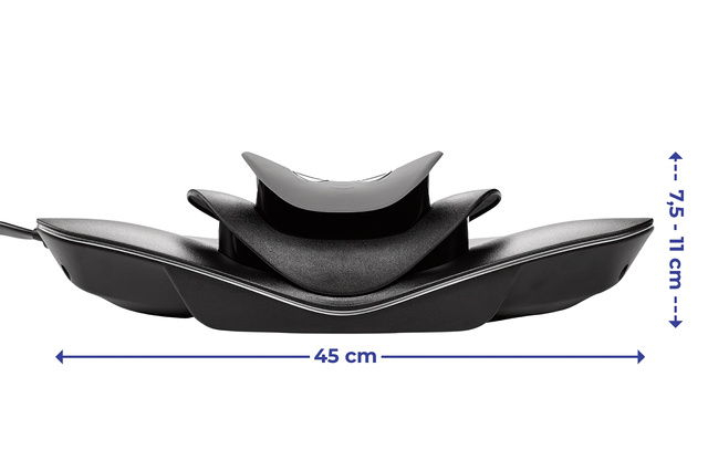 Aparat de masaj al gatului cu impulsuri electrice