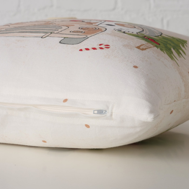 Perna decorativă de Crăciun CARRIE, 45 x 45 cm