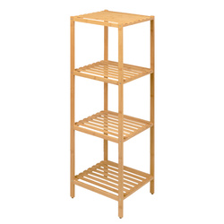 Raft din bambus BAMY, 32 x 33 x 77,5 cm