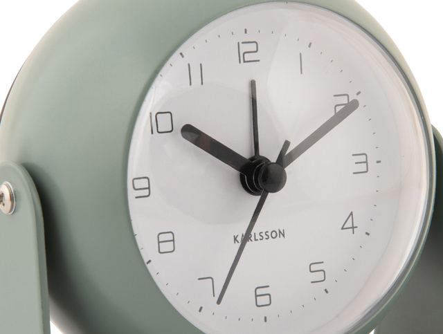 Ceas deșteptător analogic BUNKY, Ø 9 cm