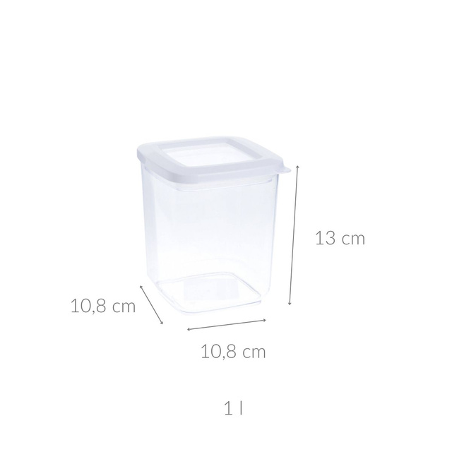 Recipient pentru articole vrac, transparent