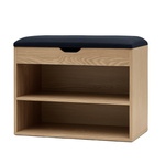 Dulap pentru pantofi cu loc de șezut LEVA, 60 x 30 x 47 cm